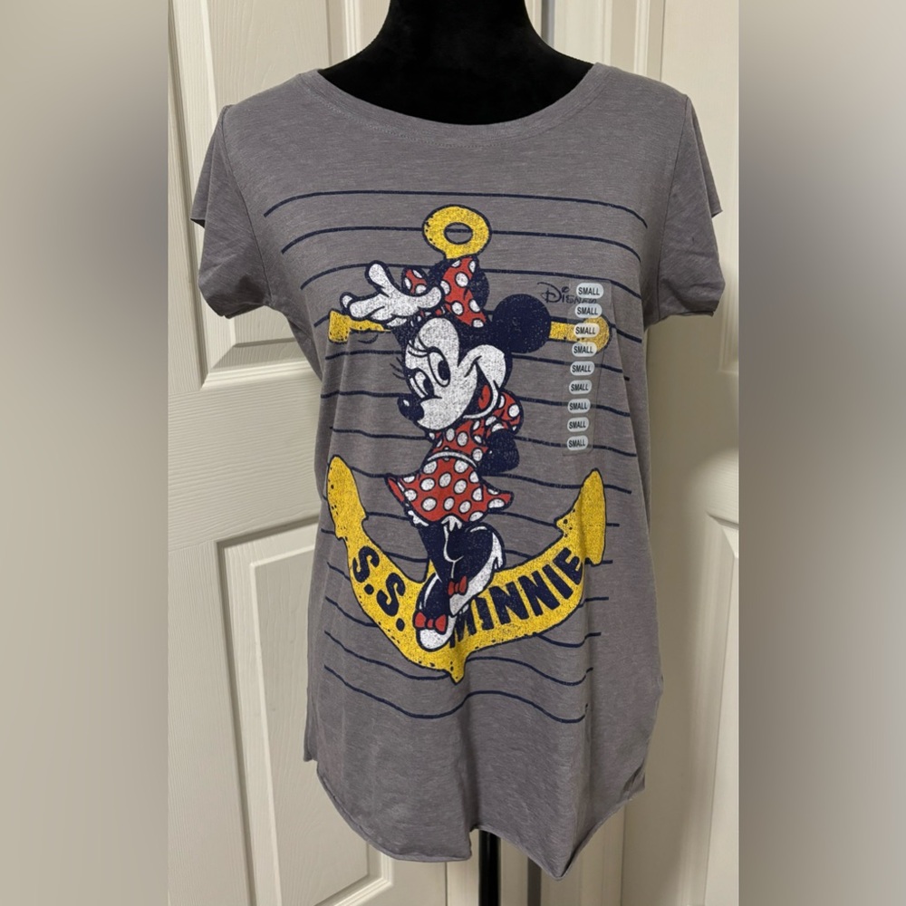 NWT Junk Food Brand Minnie Mouse Disney T-Shirt